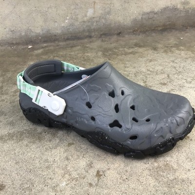 NWT Crocs Men All Terrain Atlas Clog Gray Black m9 w11  display picture 1