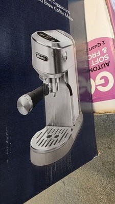 TESTED/CLEANED COMPLETE DeLonghi Dedica Duo Espresso Model EC680M read descript.