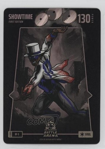 2024 Bo Jackson Battle Arena TCG Alpha Edition Battlefoil Steel Showtime #BF-5