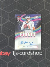 2025 Topps Finest Kyle McCord Rookie Finest Auto J1
