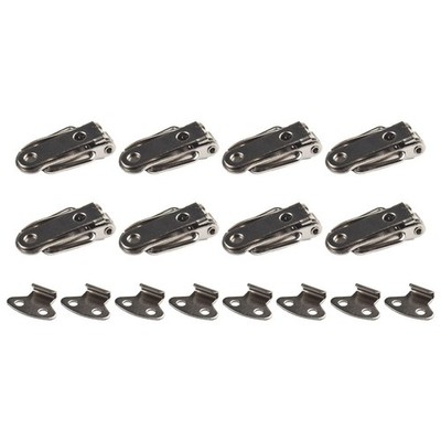 4 8 Stück Edelstahl Knebelverschluss Clip Lock Spring Belastung Buckle Latches