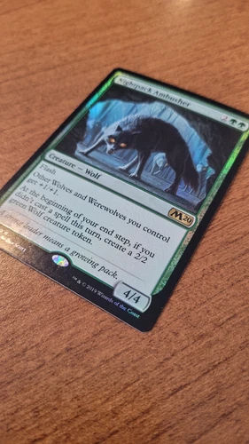 * * 1x Mochila de noche FOIL Ambusher x1 * * M20 MTG CASI NUEVA casi nueva - Imagen 3 de 10