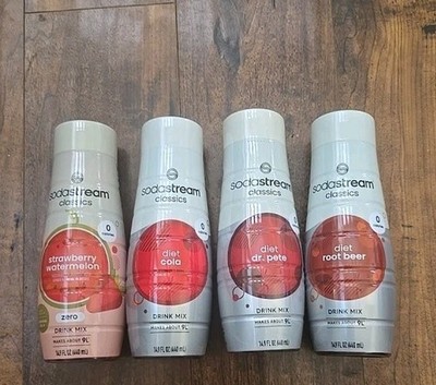 SodaStream Flavoring Diet Variety Pack Usa,14.9 Fl Oz 14.8 (pack of 4)