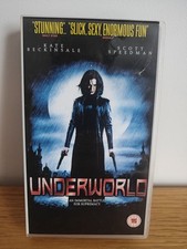 UNDERWORLD: USED VHS VIDEO TAPE RARE BIG BOX
