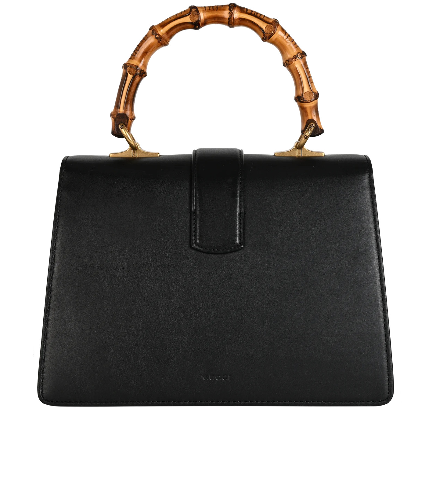 Gucci Bamboo Dionysus Top Handle Crossbody Leather Black Green Red image 2