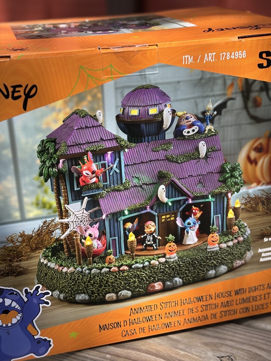 Disney Lilo And Stitch Halloween house Decoration lights Sealed
