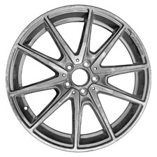 19x8 10 Spoke Alloy Wheel Machined Painted Medium Charcoal 560-65583 19x8 10 Spoke Alloy Wheel Machined Painted Medium Charcoal 560-65583