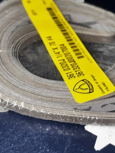 10X KLINGSPOR 1/4”x70 #4 361 0320J Sanding Belt 361320J00207004 10 Belts - Picture 8 of 8