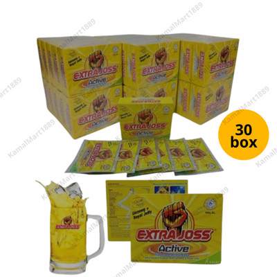 Extra Joss Energy Powder   30 box or 180 Sachets of Sugar-Free Stamina Boost