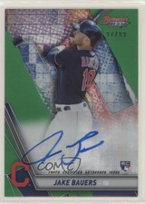 2019 Bowman's Best Auto Green Refractor 97/99 Jake Bauers #B19-JBA Auto 7qg