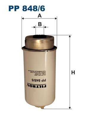 Filtron Kraftstofffilter PP 848/6 FüR Ford-image
