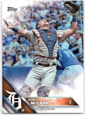 2016 Topps Gold James McCann 1783/2016 Detroit Tigers #667