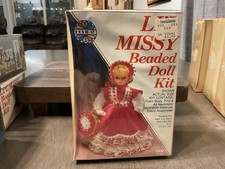 Vintage NEW SEALED LI L MISSY Beaded Doll Kit Amy 13430 HTF GROUP HOLIDAY
