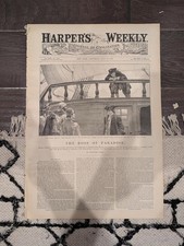 Harper&rsquo;s Weekly July 23, 1887 &ndash; Lincoln Park, Blackfeet Indians, Manitou 