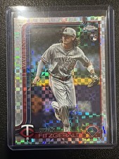 2025 Topps Chrome Update Series - Ryan Fitzgerald #USC8 X-Fractor (RC)