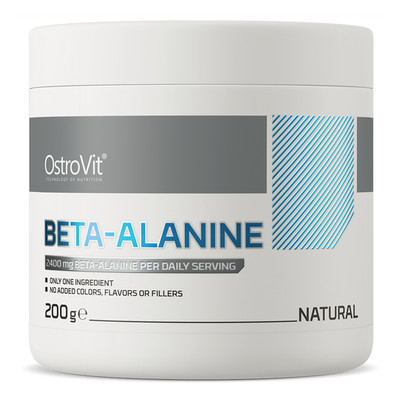 OstroVit Beta Alanin 200g Pulver Vegan 250 Portionen 800mg pro Portion Pur Natur