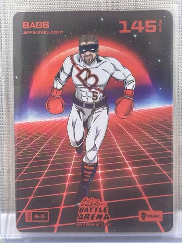 2026 Bo Jackson Battle Arena BAGS - Jeff Bagwell HOF Power Glove Brawl SSP