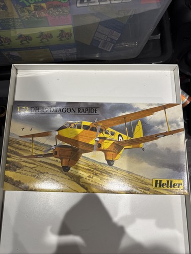 boxed 1/72 DH 89 Dragon Rapide by Heller complete unmade 80345