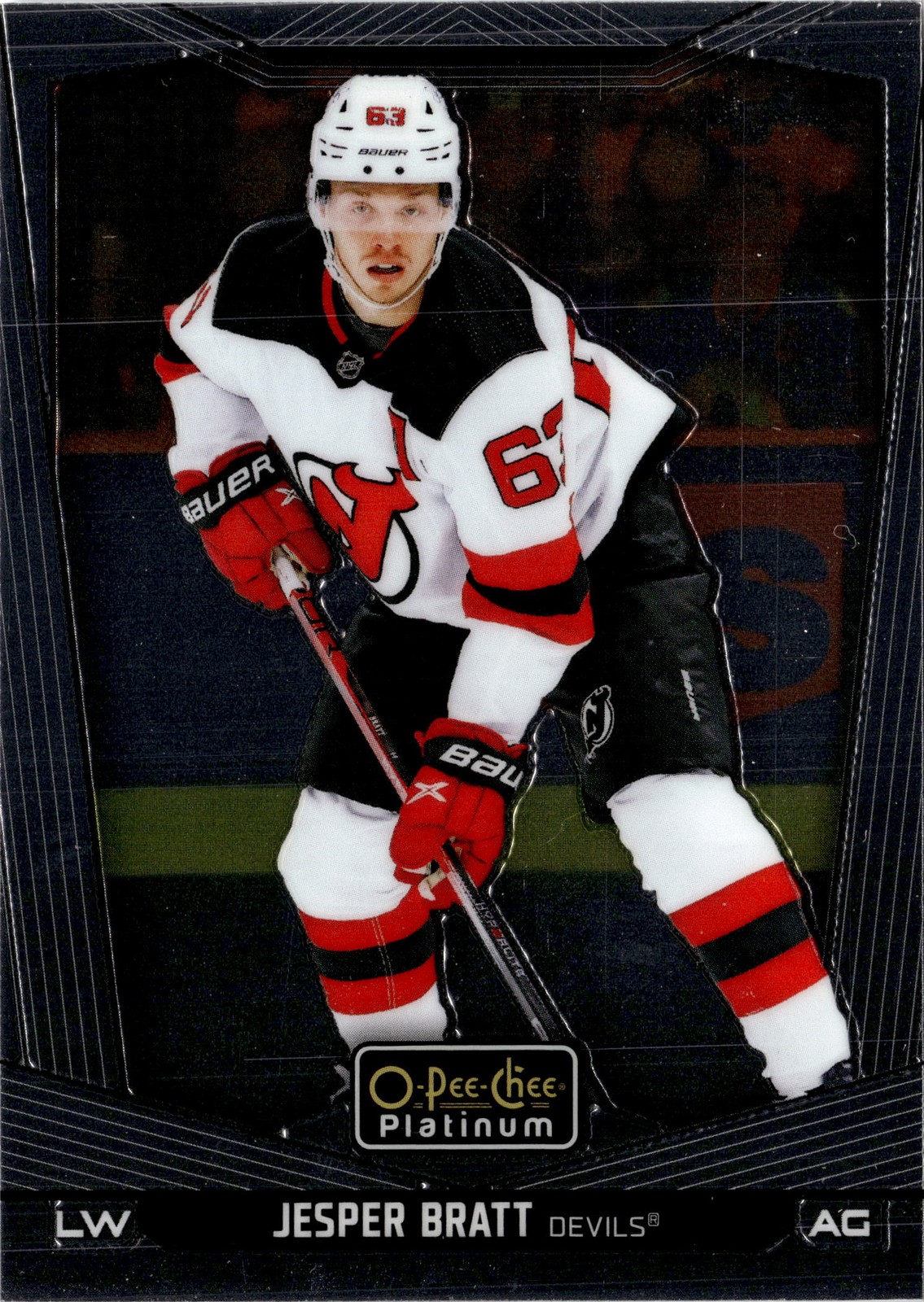 2024-25 O-Pee-Chee Platinum #63 Jesper Bratt