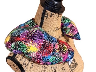 Cervical Neck,Hot Cold Herbal Pack Herbal Pack,Heat Wrap, Celestial Fireworks
