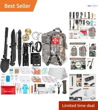 Emergency Survival Kit First Aid Gear Compact Tactical Molle Pouch