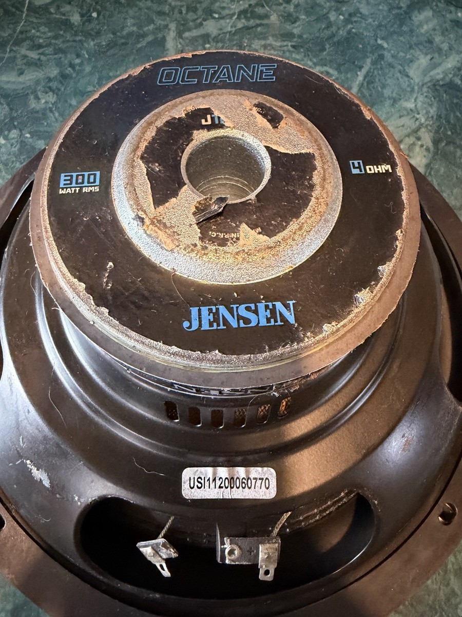 Jensen Octane 1200 Watt Peak 300 Watt Rms 4ohm Car Speaker