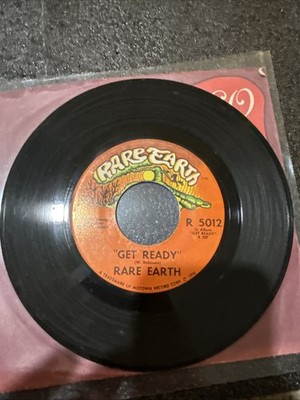 Rare Earth 45 RPM   Get Ready / Magic Key   1970 Motown R5012 VG