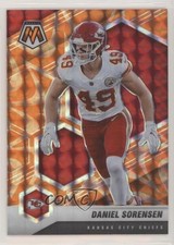 2021 Panini Mosaic Reactive Orange Mosaic Prizm Daniel Sorensen #7 0m4q