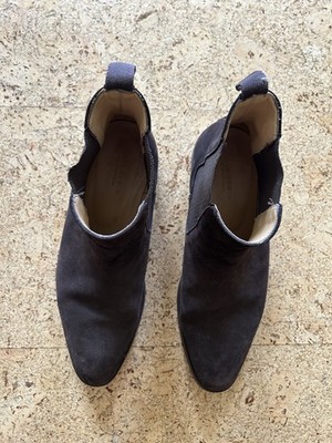 Jack Erwin Men s Ellis chelsea boots size 10.5 D dark brown suede