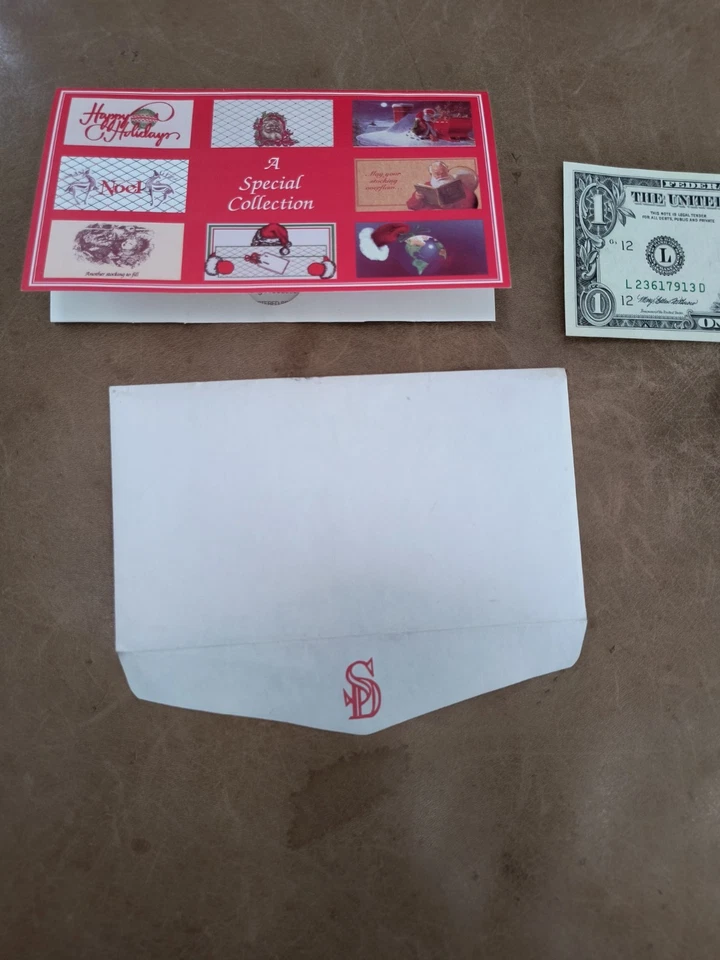 Santa Bill 1993 Dollar  Uncirulated.Getting Harder To Find Get For Christmas. - Image 2 of 4