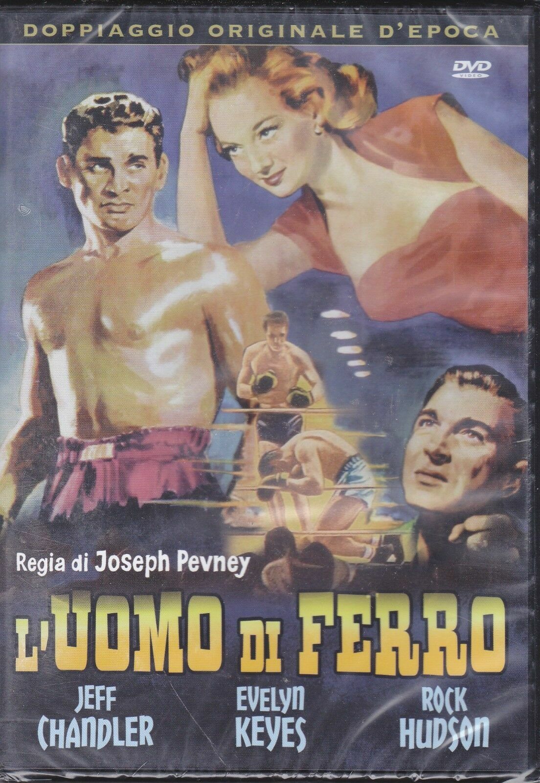 L'UOMO DI FERRO Con Rock Hudson DVD NUOVO