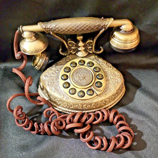 Versailles Palace Gold  Bronze Retro Corded Telephone Elegant Home Phone