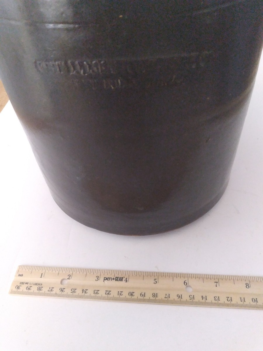 Antique Vintage Fort Dodge Stoneware Co. Fort Dodge Iowa IA 2