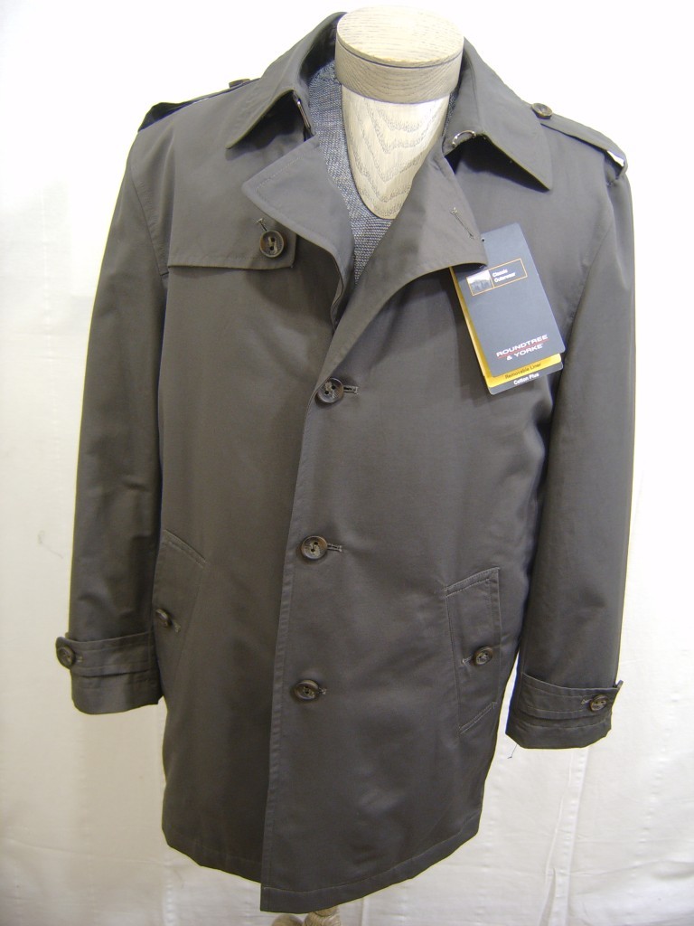 Roundtree & Yorke Mens Remove 3 in 1 Jacket Pea Coat Water Roundtree & Yorke Mens Remove 3 in 1 Jacket Pea Coat Water