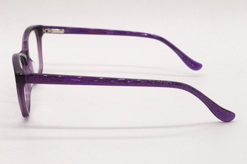 NEW KENSIE GIRL DANCE PURPLE SPARKLE AUTHENTIC DESIGNER FRAMES EYEGLASSES 48-15 - Picture 3 of 4
