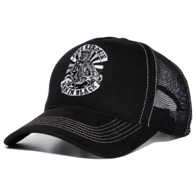 King Kerosin Trucker Cap - Man in Black | Trucker Vintage Tattoo Biker Retro