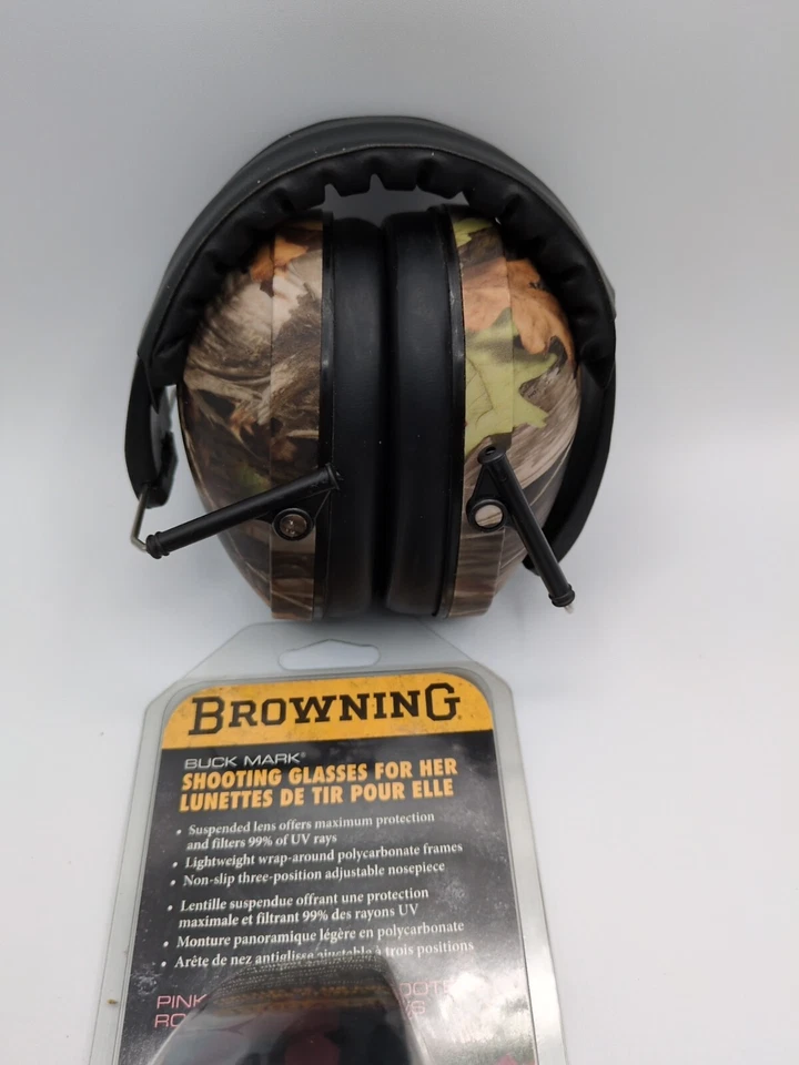 Nuevas orejeras y andadores Browning Buck Mark rosa para damas Foto 4 de 4