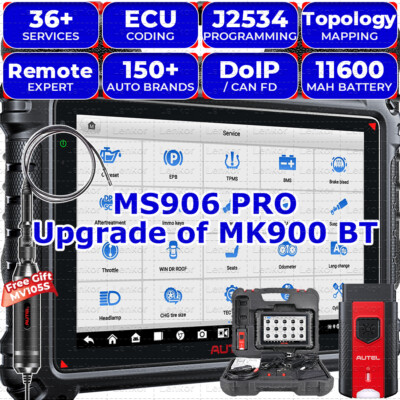 Autel MaxiSYS MS906 PRO Scanner - 2025 Professional Bidirectional Diagnostic Tool