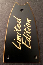 GUITAR TRUSS ROD COVER Engraved EPIPHONE Scoop Casino LIMITED EDITION BLACK GOLD