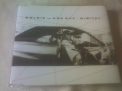 GOLDIE / KRS ONE - DIGITAL - 3 MIX DANCE CD SINGLE