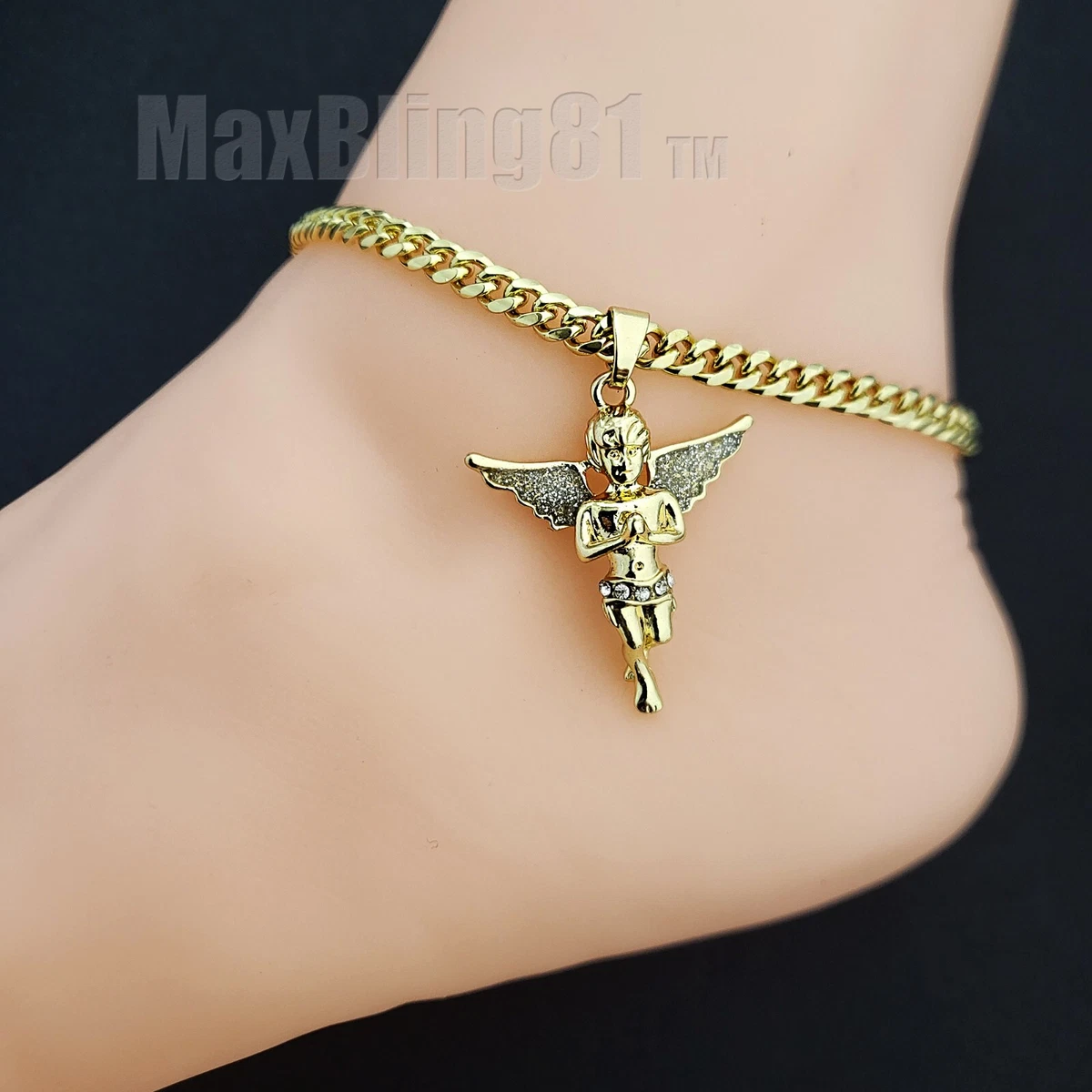 Angel anklet deals