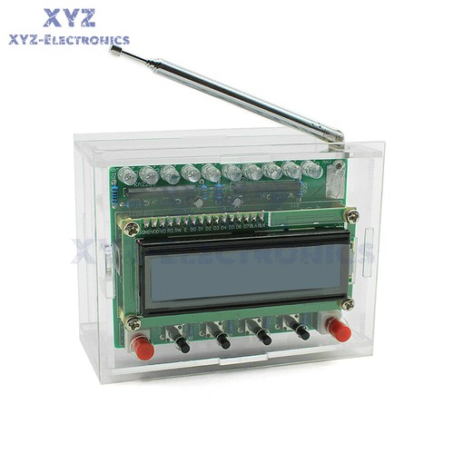 87-108MHz Digital FM Radio Kit LCD Display Soldering Practice DIY Radio Kit+Case - Picture 14 of 23