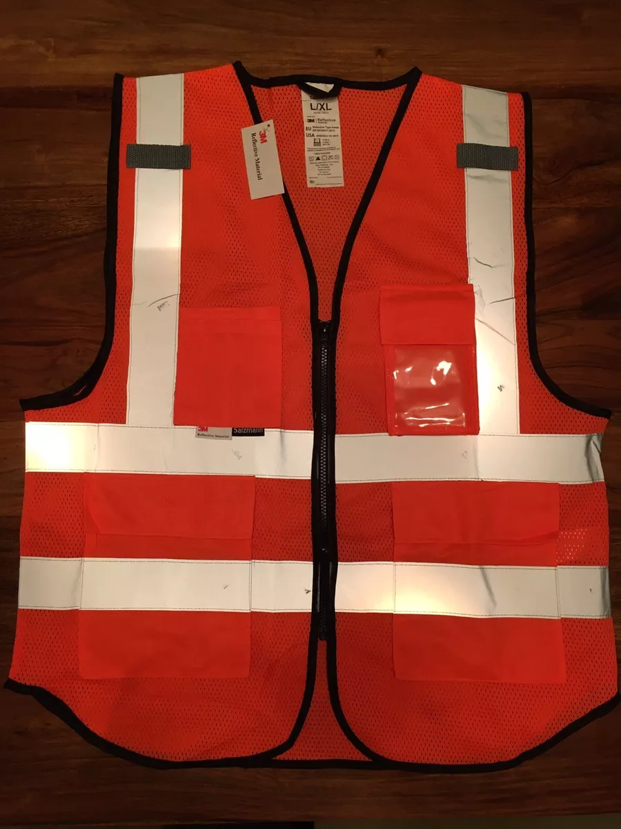 Salzmann 3M Gilet de Sécurité - Gilet de Haute Visibilité avec