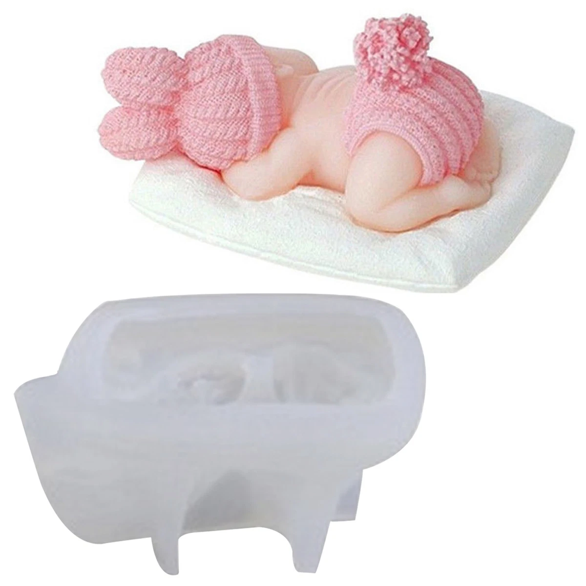 Baby silicone top molds for fondant