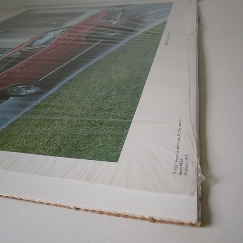 Power Graphics 1965 Pontiac GTO - Poster 16" x 20" - #653 - In confezione aperta 1987 - Foto 7 di 16