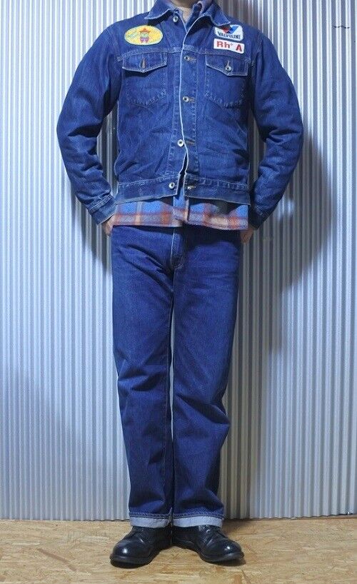 VTG 70s BIG JOHN 316 Jeans TALON zip Japan made Vintage VTG 70s BIG JOHN 316 Jeans TALON zip Japan made Vintage