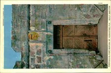Postcard: COPYRIGHT-12-HARRIS CO. PORTCULLIS, FORT MARION, ST. AUGUSTI