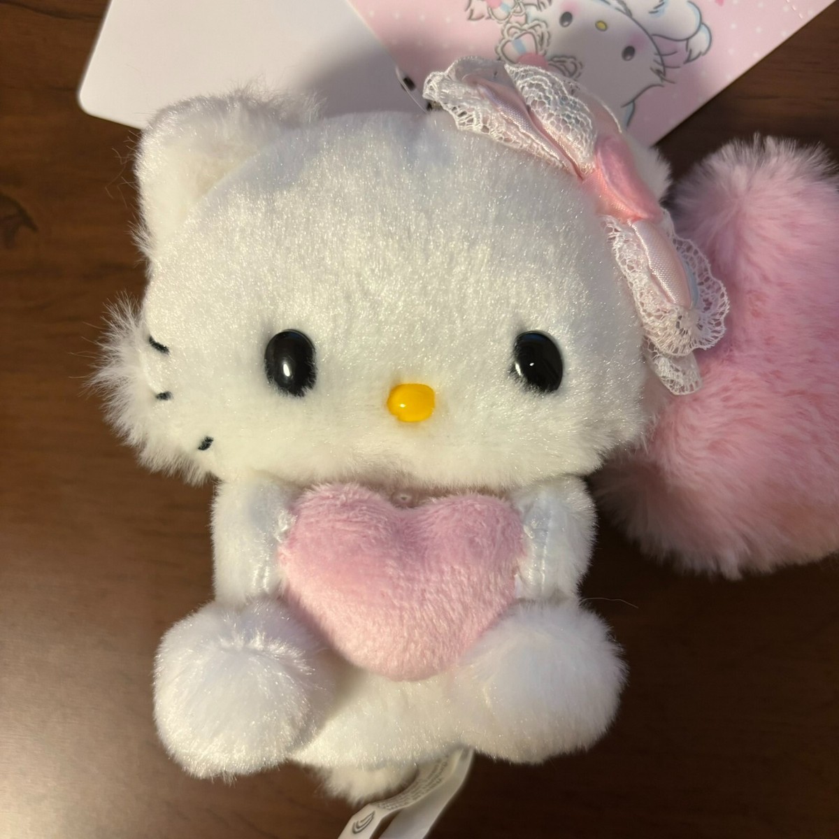 Charmmy Kitty Honey Cute Fluffy Heart Collectible Plush Set of 2