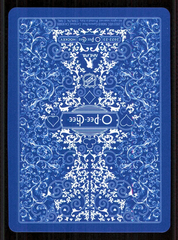 2022-23 O-Pee-Chee Playing Cards #7DIAMONDS Anze Kopitar - Image 2 of 2