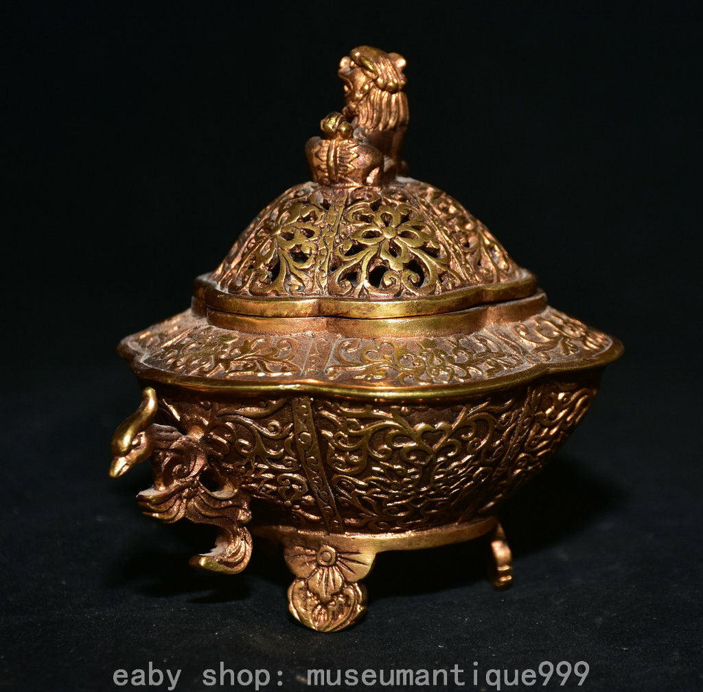 未開封品 エンジェリック・カンヴァセーション('85英) 8.6'' Qianlong China 24K Gold Gilt Phoenix Handle Guardion